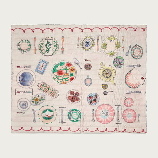 Forivor Once Upon a Feast Quilted Blanket