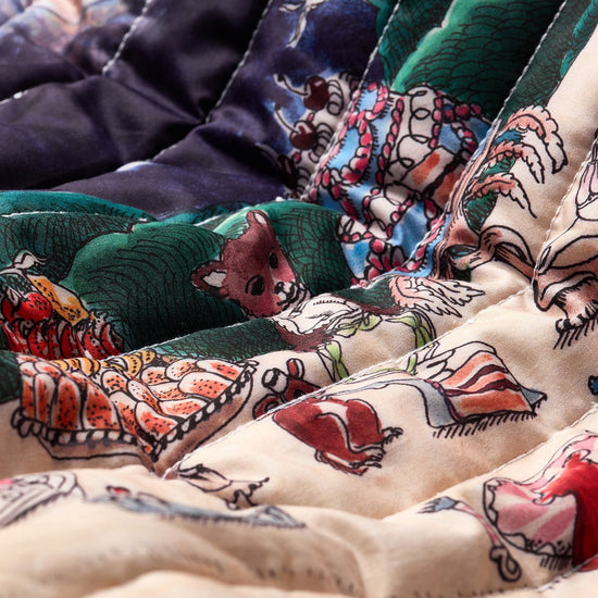 Forivor Once Upon a Feast Quilted Blanket