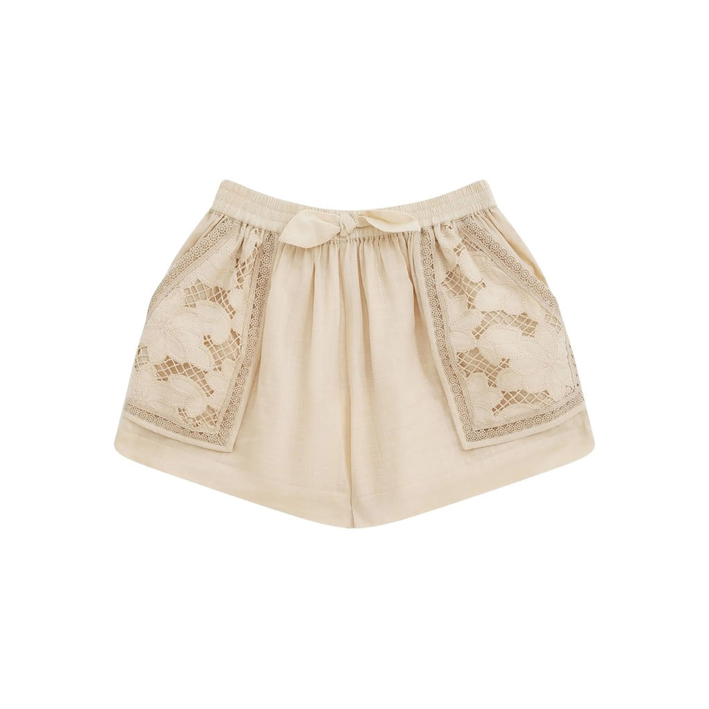 Zimmermann Kids Tea Lucky Kids Broderie Short