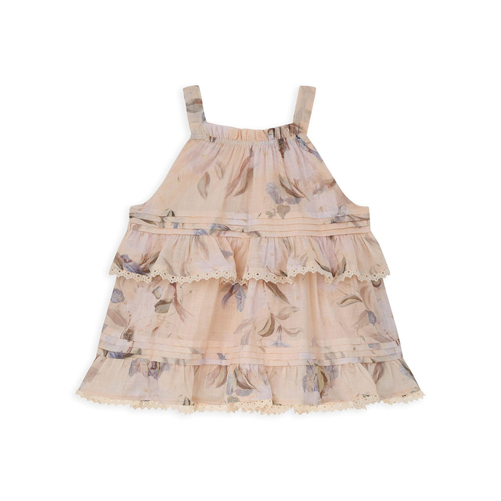 Zimmermann Kids Cream Botanical Floral Cascadian Kids Swing Top