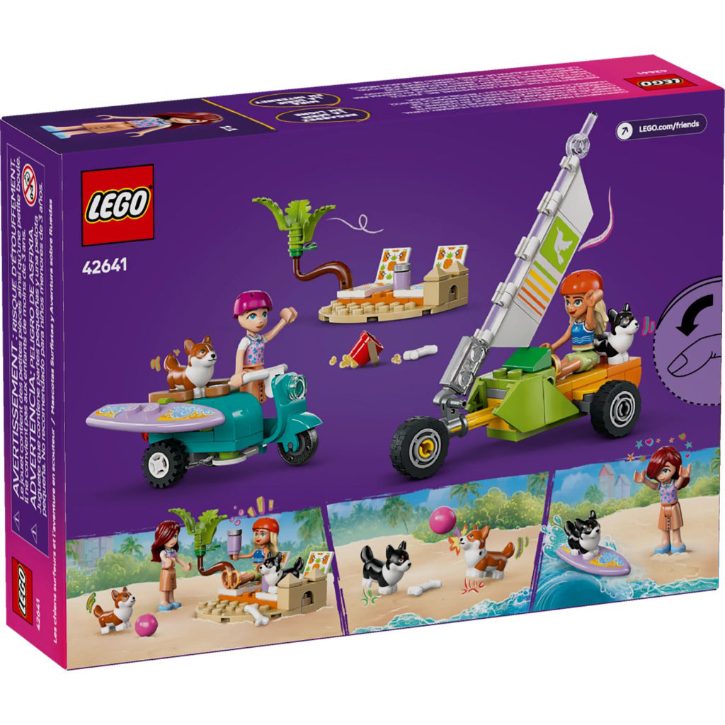 LEGO Surfing Dogs and Scooter Adventure