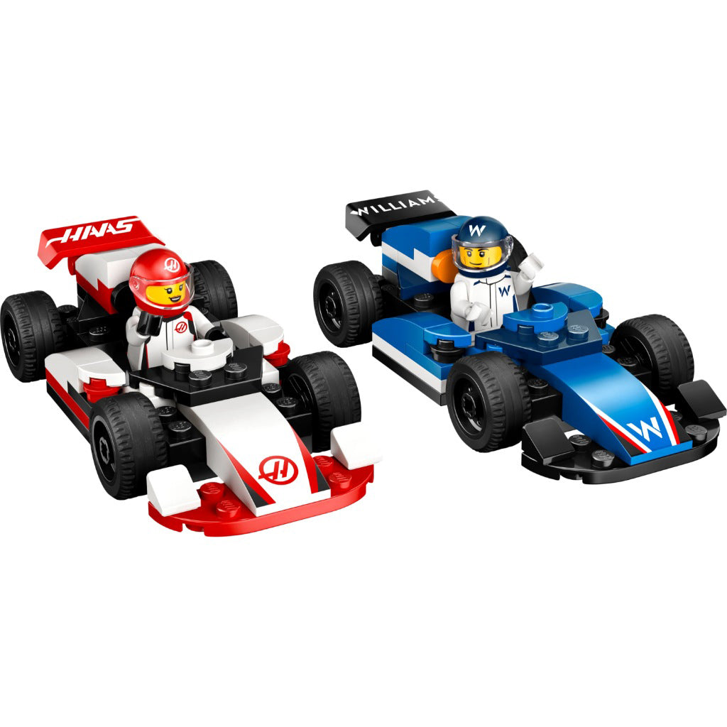 LEGO F1® Williams Racing & Haas F1® Race Cars
