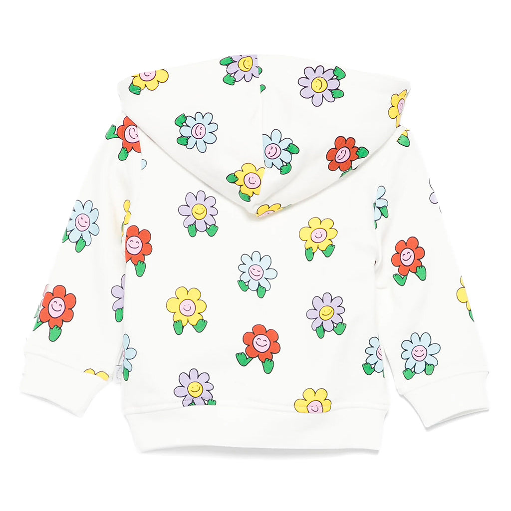 Stella McCartney Kids Flowers All-Over Print Fleece Sweatshirt