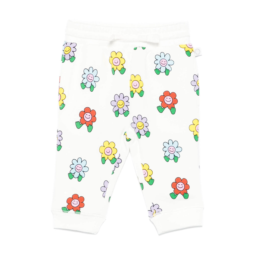 Stella McCartney Kids Flowers All-Over Print Trousers