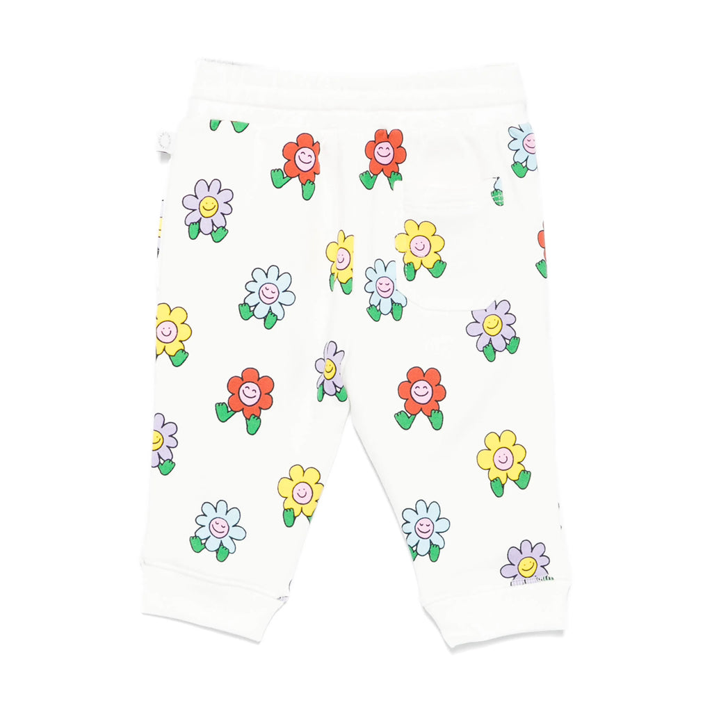 Stella McCartney Kids Flowers All-Over Print Trousers