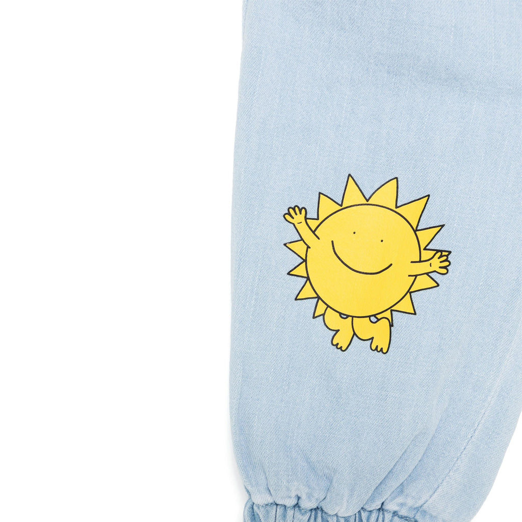 Stella McCartney Kids Earth Characters Light Denim Trousers