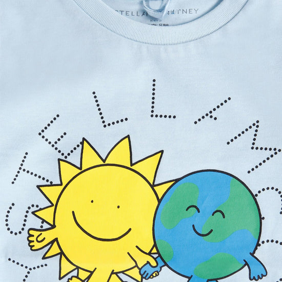 Stella McCartney Kids Earth Characters Print T-shirt