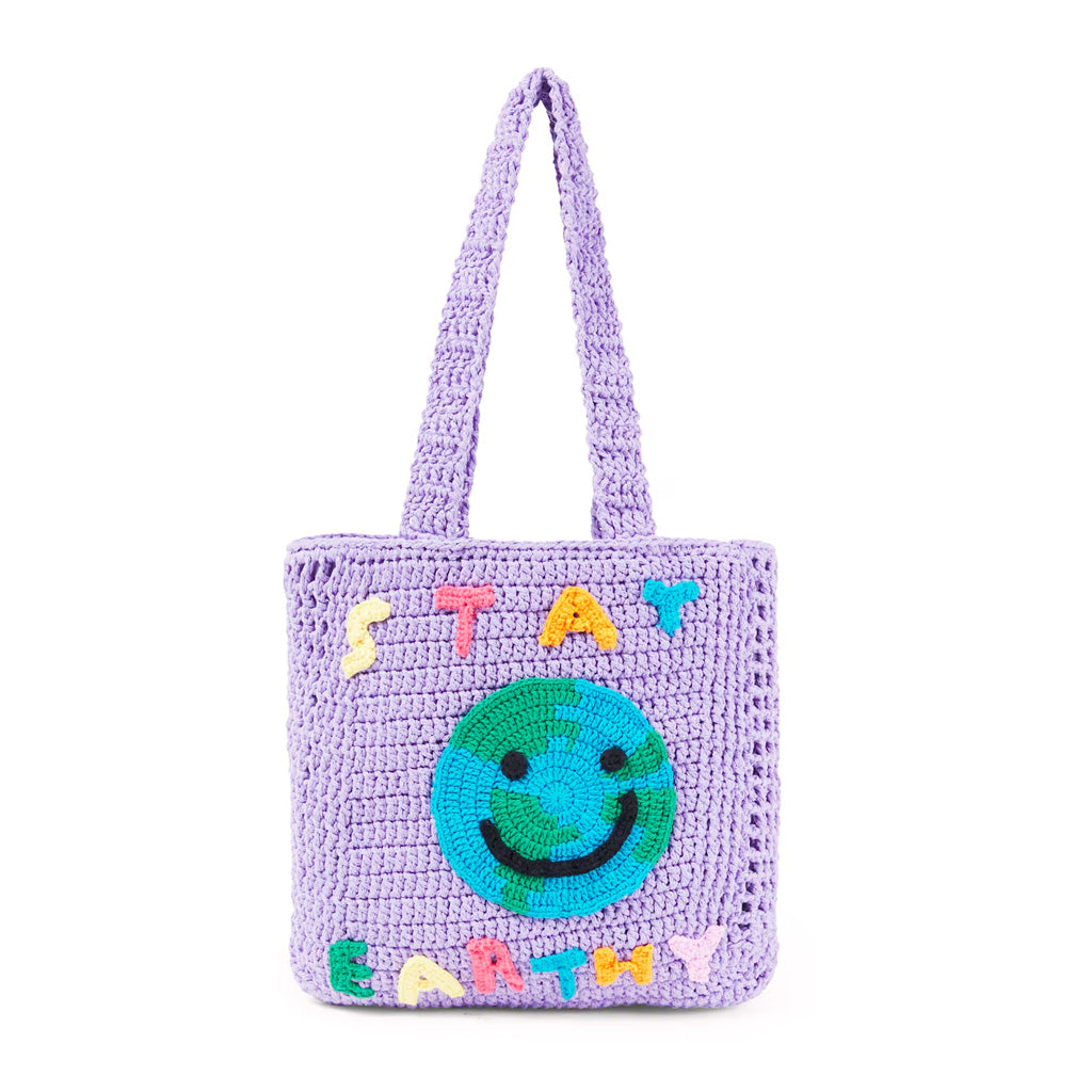 Stella McCartney Kids Stay Earthy Cotton Tote Bag