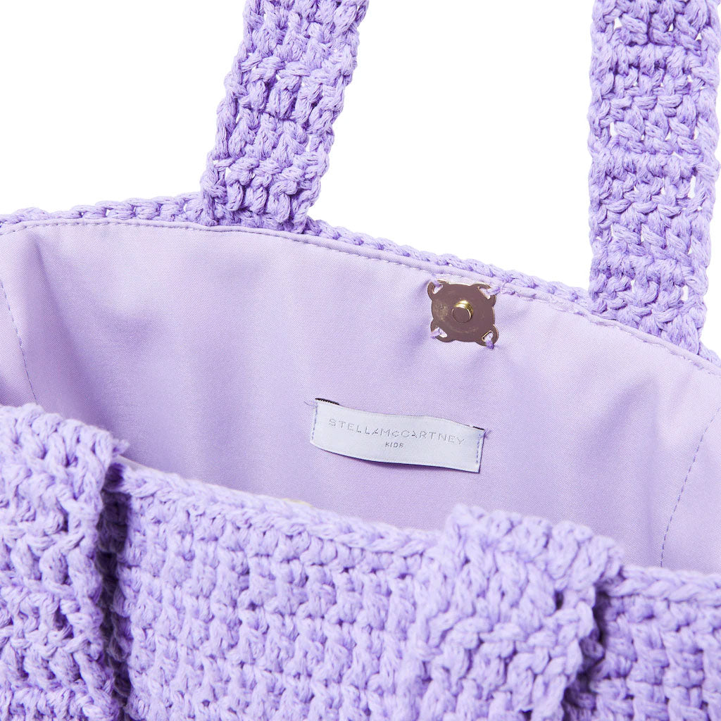 Stella McCartney Kids Stay Earthy Cotton Tote Bag