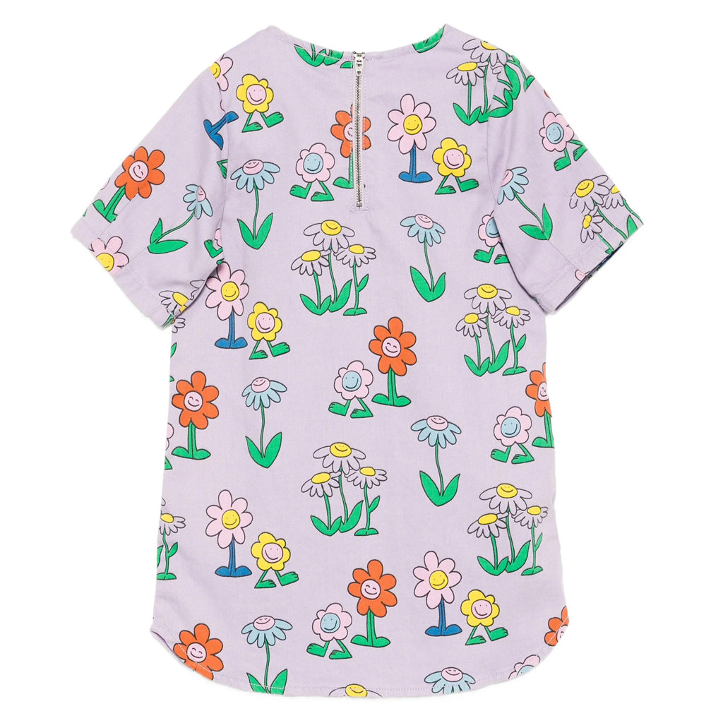 Stella McCartney Kids Flowers All-Over Print Dress