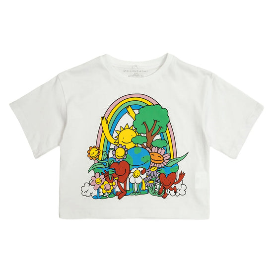 Stella McCartney Kids Earth Gang Print T-shirt
