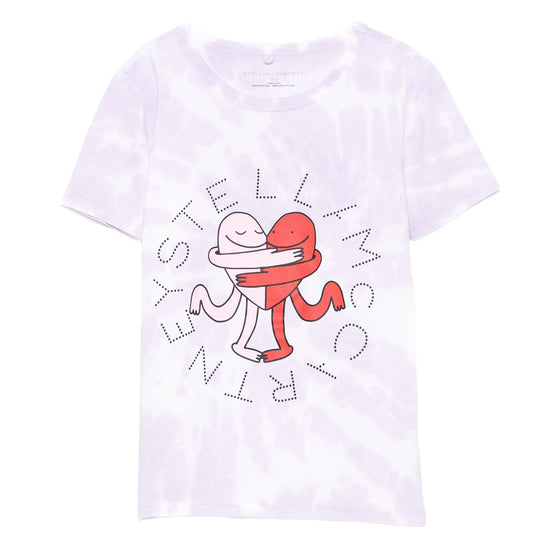 Stella McCartney Kids Hearts Print T-shirt