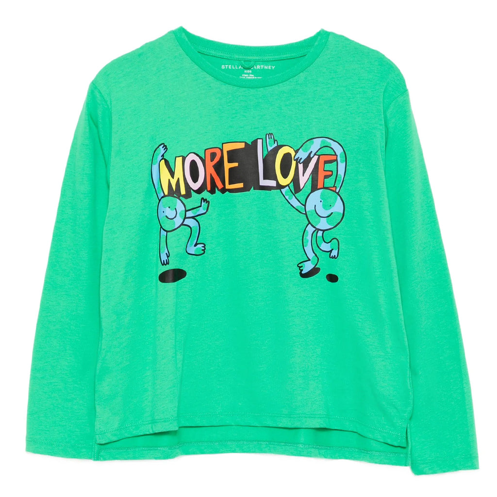 Stella McCartney Kids More Love Print T-shirt