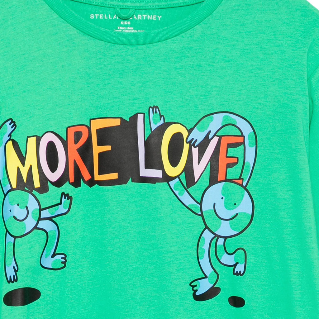Stella McCartney Kids More Love Print T-shirt