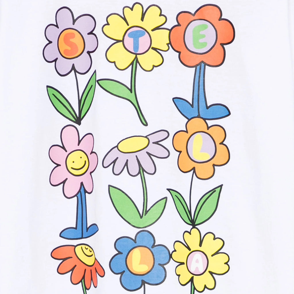 Stella McCartney Kids Flowers Print T-shirt