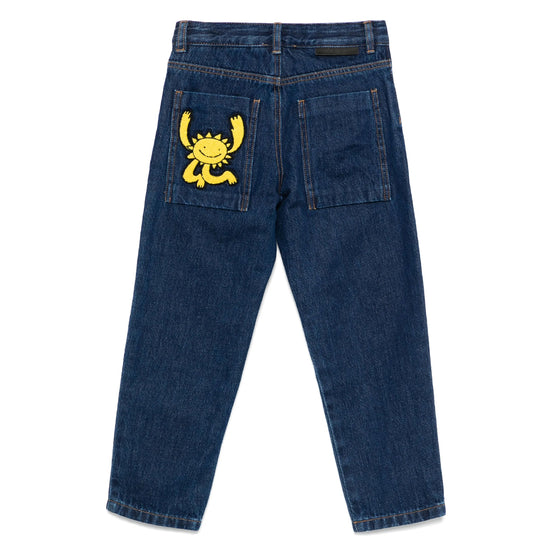 Stella McCartney Kids Earth Gang Denim Trousers