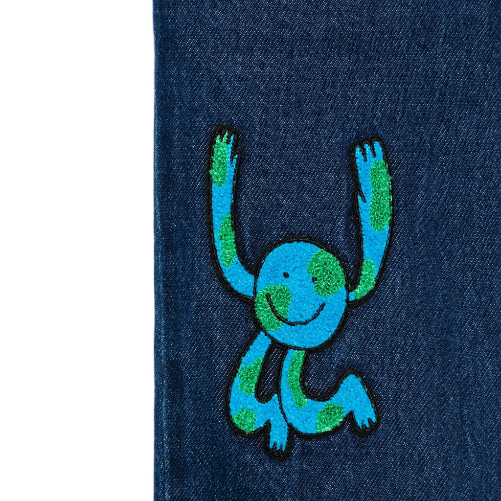 Stella McCartney Kids Earth Gang Denim Trousers