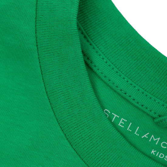 Stella McCartney Kids Stay Earthy Print T-shirt