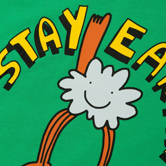 Stella McCartney Kids Stay Earthy Print T-shirt