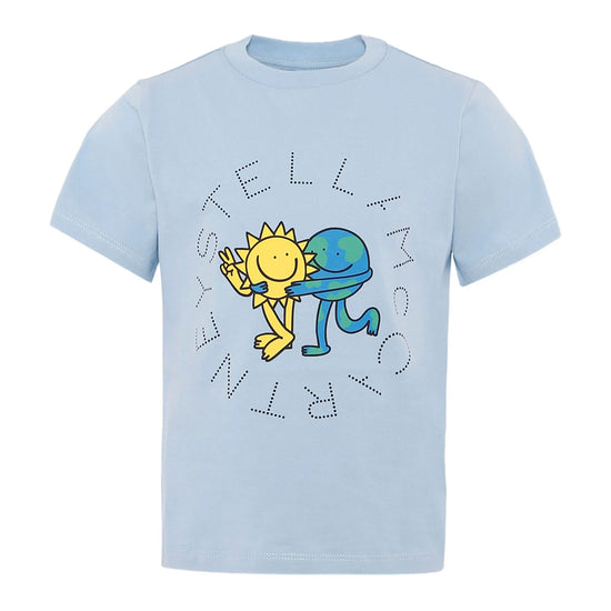 Stella McCartney Kids Earth Characters Print T-shirt