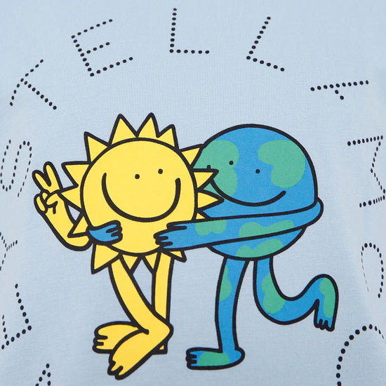 Stella McCartney Kids Earth Characters Print T-shirt