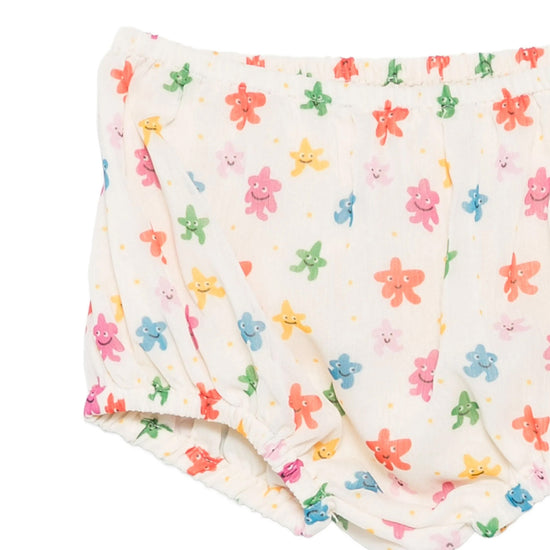 Stella McCartney Kids Stars All-Over Print Dress and Bloomers Set