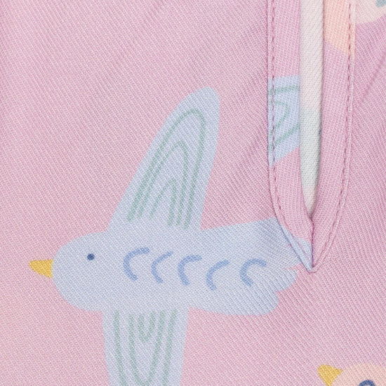 Stella McCartney Kids Birds All-Over Print Dress and Bloomers Set