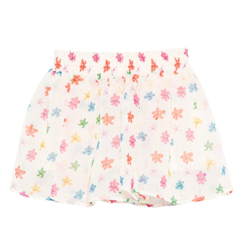 Stella McCartney Kids Stars All-Over Print Skirt