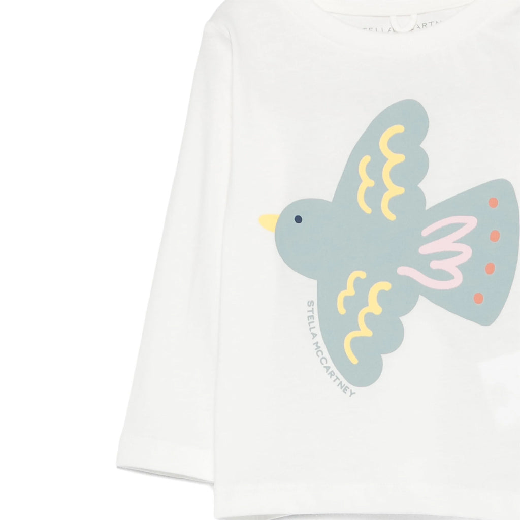 Stella McCartney Kids Bird Print T-shirt