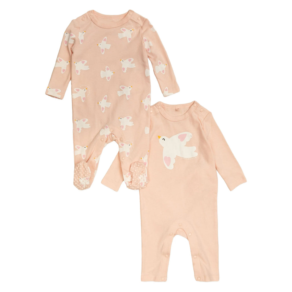 Stella McCartney Kids Birds All-Over Print Underwear Set
