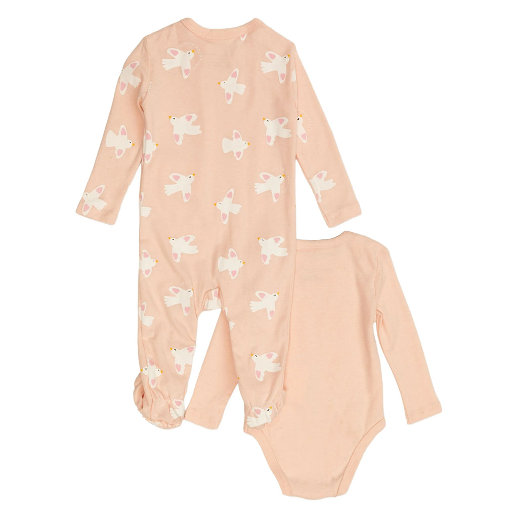 Stella McCartney Kids Birds All-Over Print Underwear Set