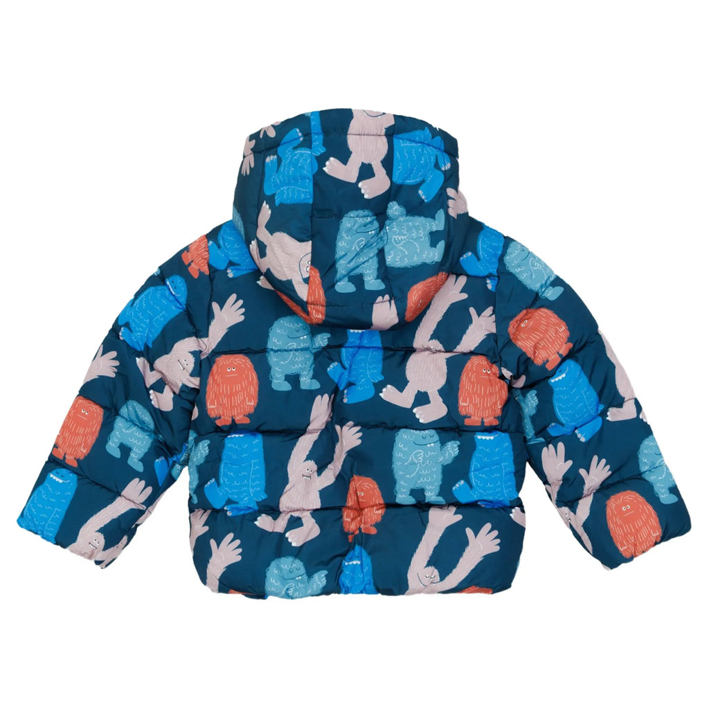 Stella McCartney Kids Yeti All-Over Print Puffer Jacket