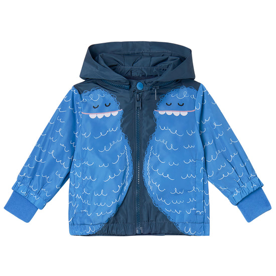 Stella McCartney Kids Yeti Wiggle Print Hooded Jacket