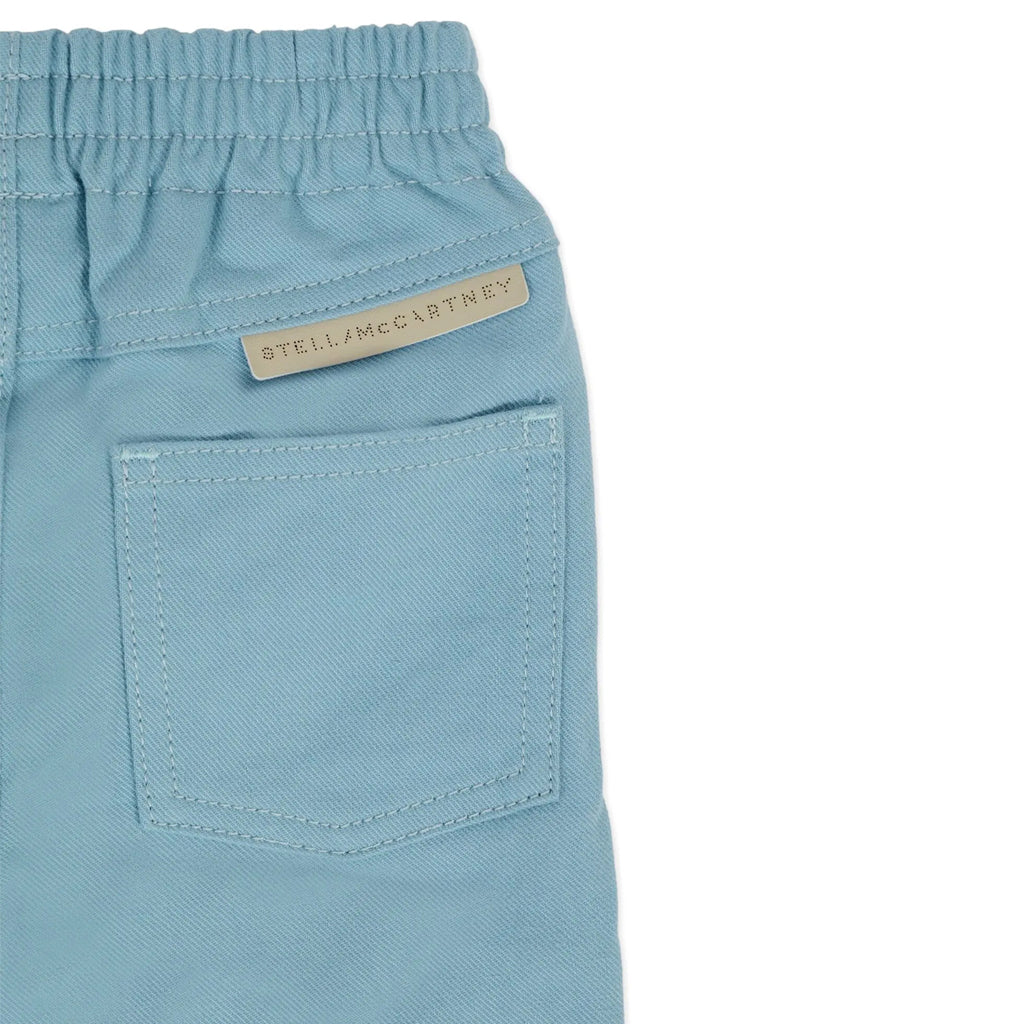Stella McCartney Kids Cotton Twill Trousers