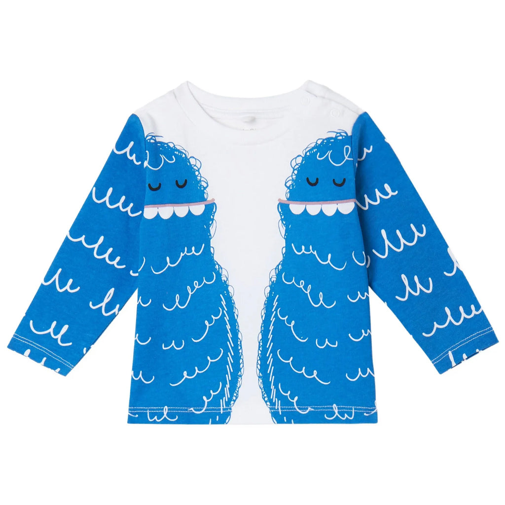 Stella McCartney Kids Yeti Wiggle Print T-shirt