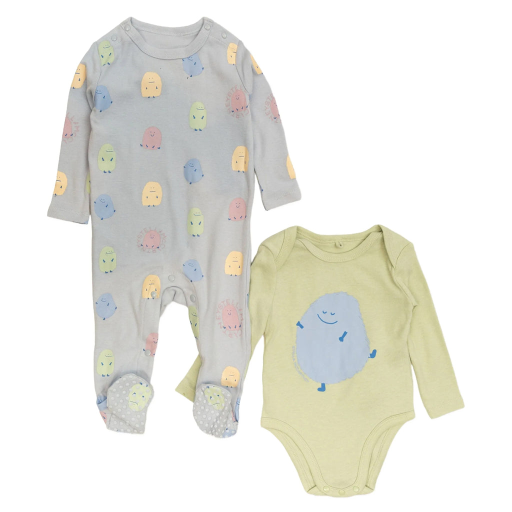 Stella McCartney Kids Yeti All-Over Print Underwear Set