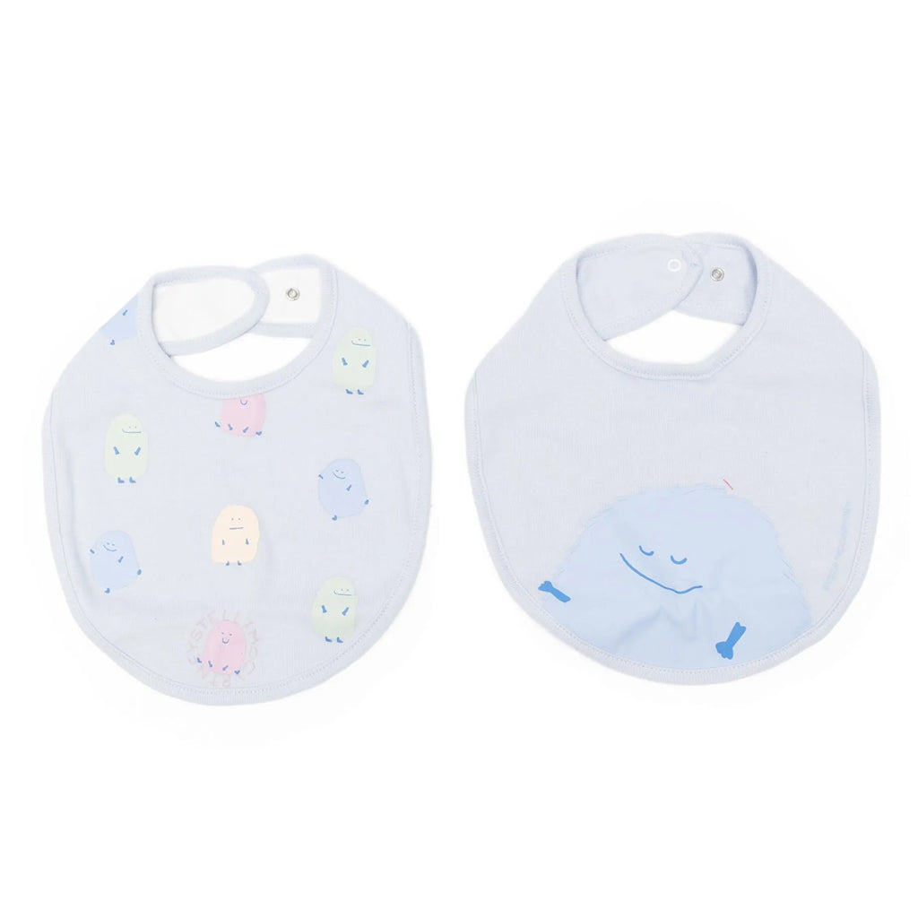 Stella McCartney Kids Yeti All-Over Print Bibs Set