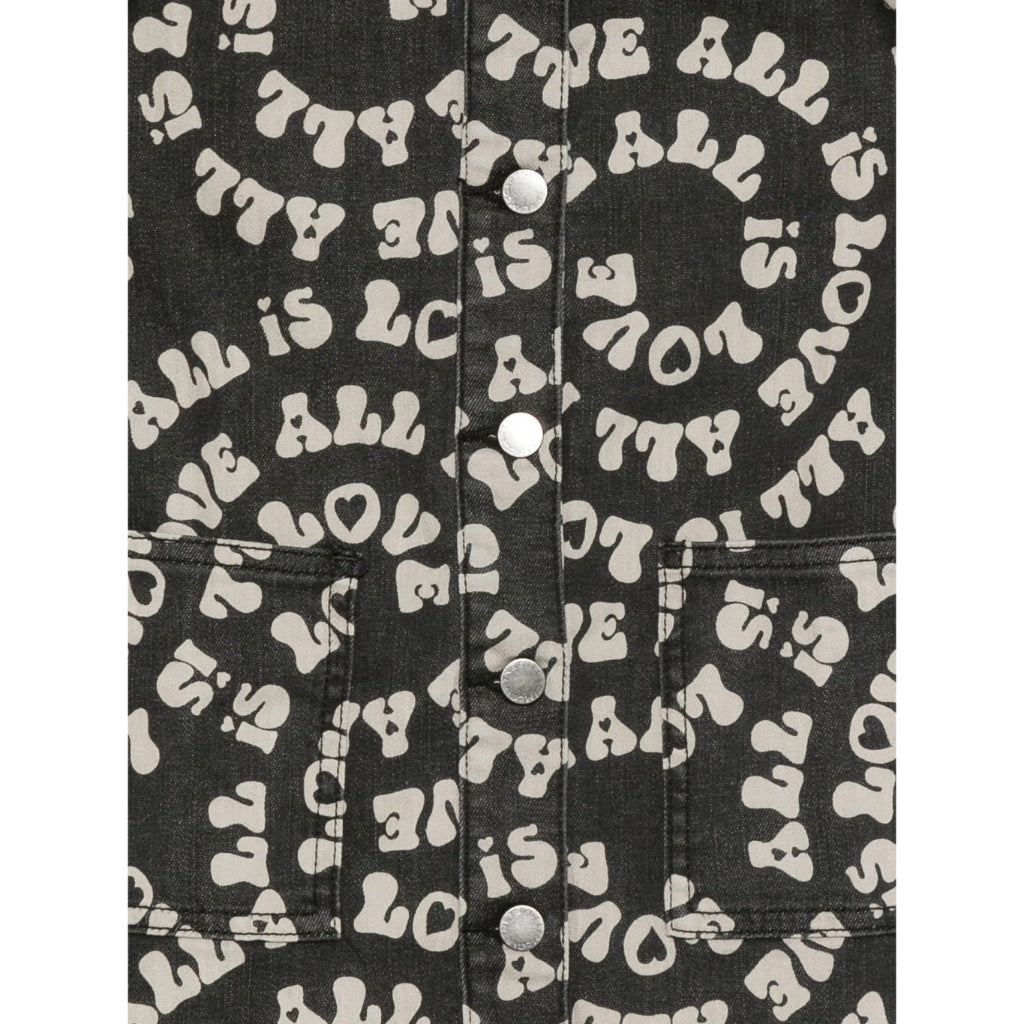 Stella McCartney Kids All Is Love All-Over Print Dress