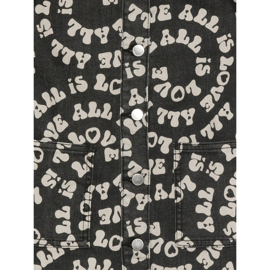 Stella McCartney Kids All Is Love All-Over Print Dress