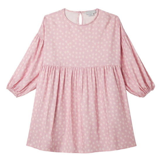 Stella McCartney Kids Stars Flowers All-Over Print Dress