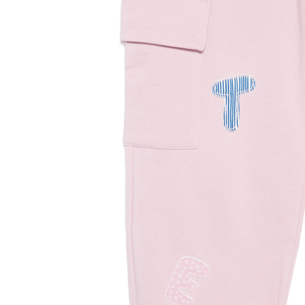 Stella McCartney Kids Logo Lettering Fleece Joggers