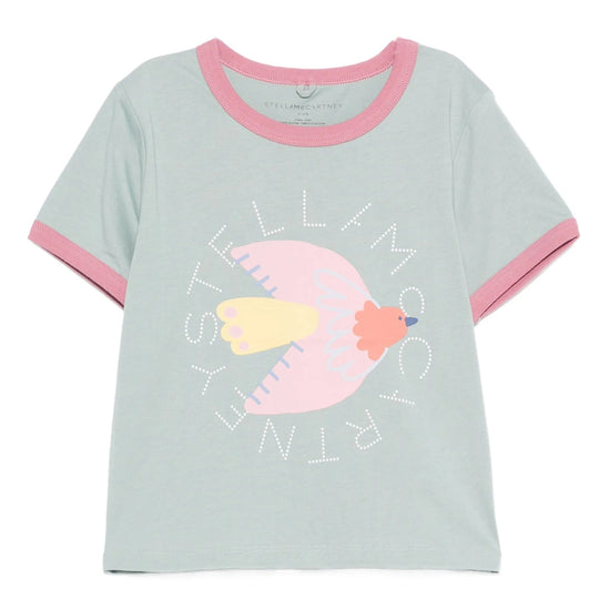 Stella McCartney Kids Bird Print T-shirt