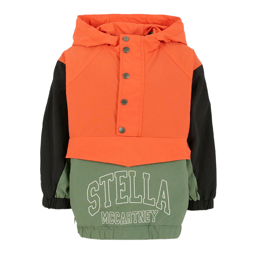 Stella McCartney Kids Logo Graphic Nylon Jacket