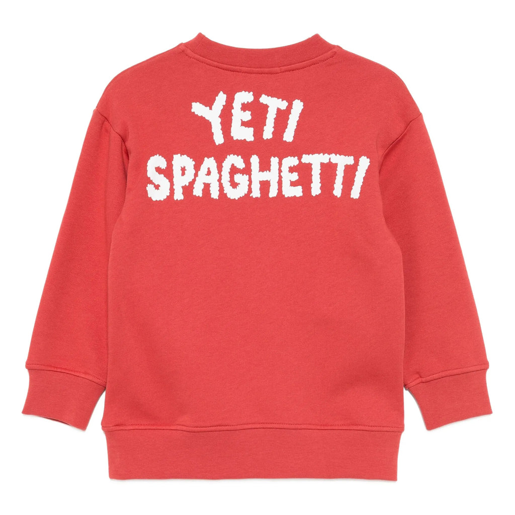 Stella McCartney Kids Yeti Print Fleece Sweatshirt