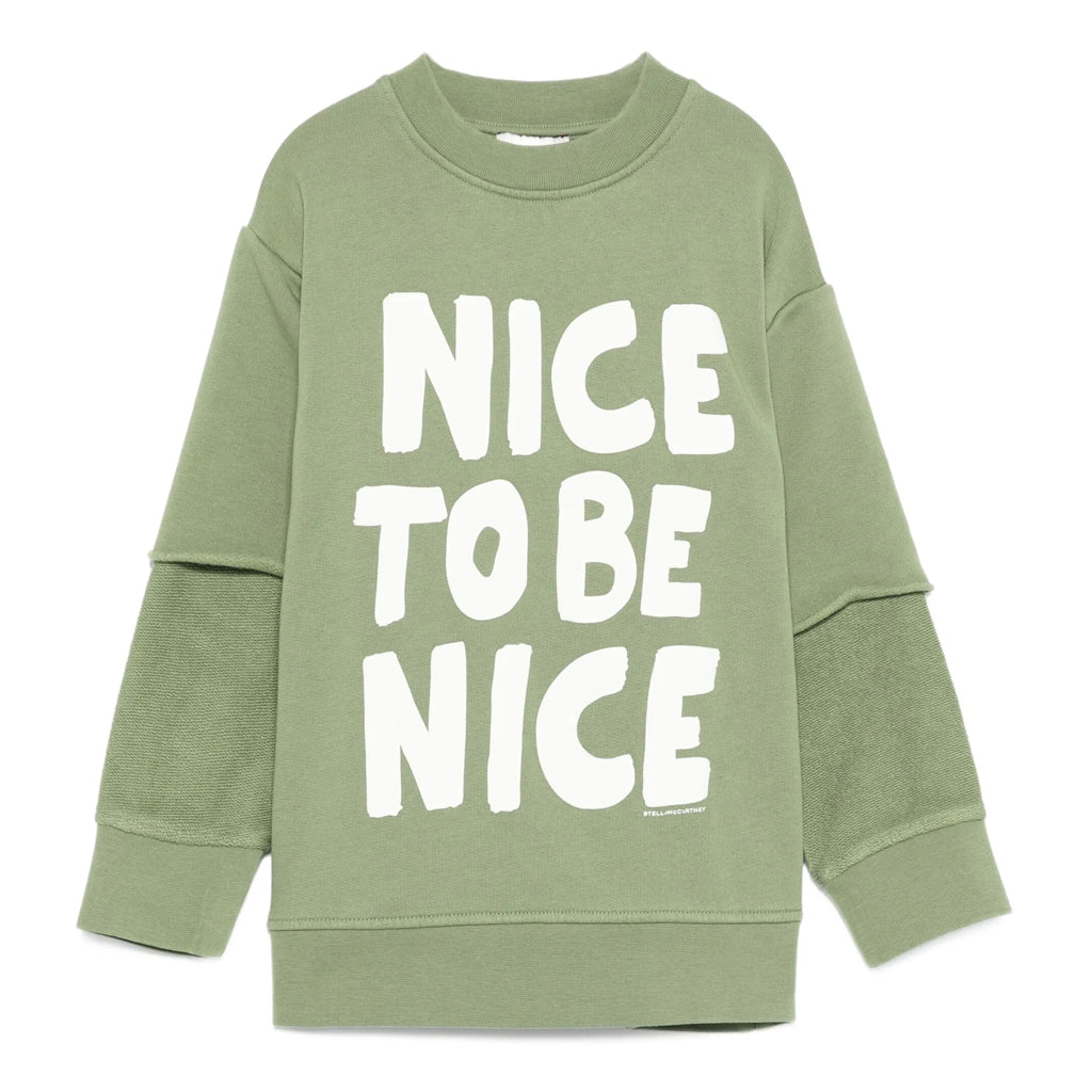 Stella McCartney Kids Nice Fleece Sweatshirt