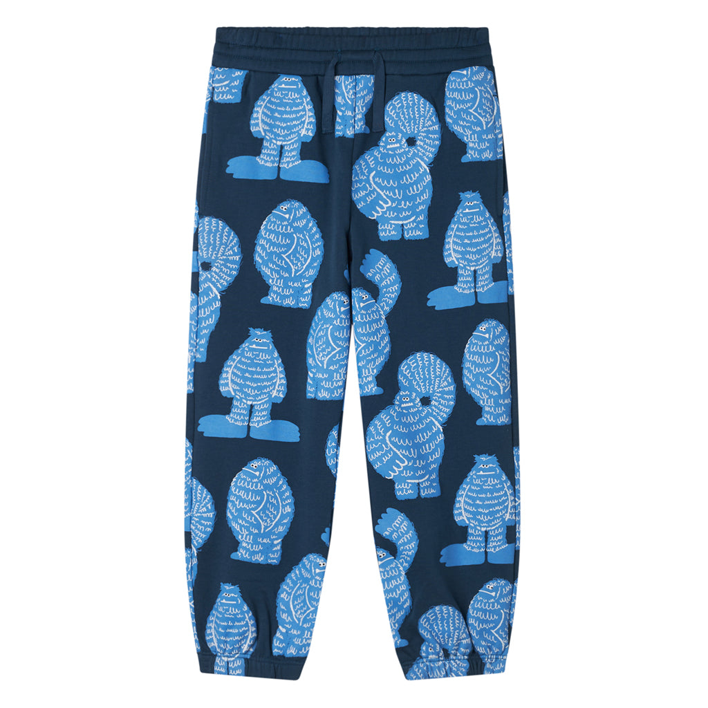 Stella McCartney Kids Yeti All-Over Print Fleece Joggers