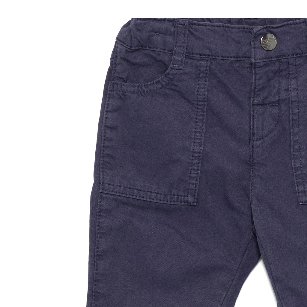 Emporio Armani Junior Gabardine Trousers