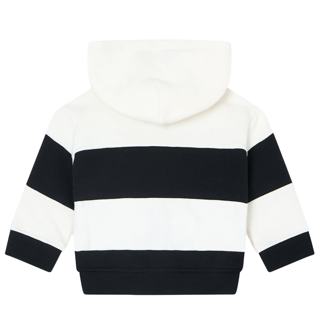 Emporio Armani Junior Striped Sweat Jacket