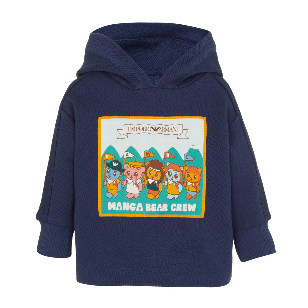 Emporio Armani Junior Hooded Sweatshirt