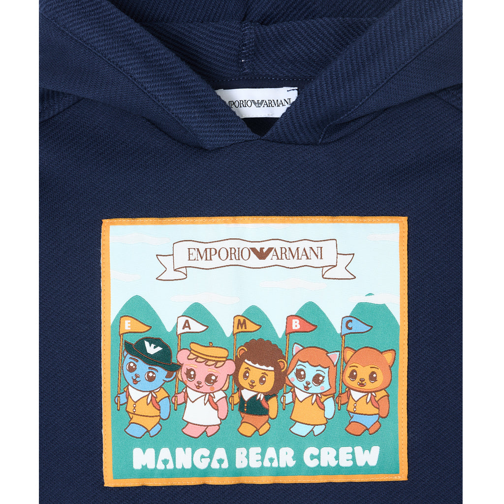 Emporio Armani Junior Hooded Sweatshirt